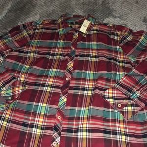 NWT TALBOTS SIZE XL BUTTON DOWN SHIRT